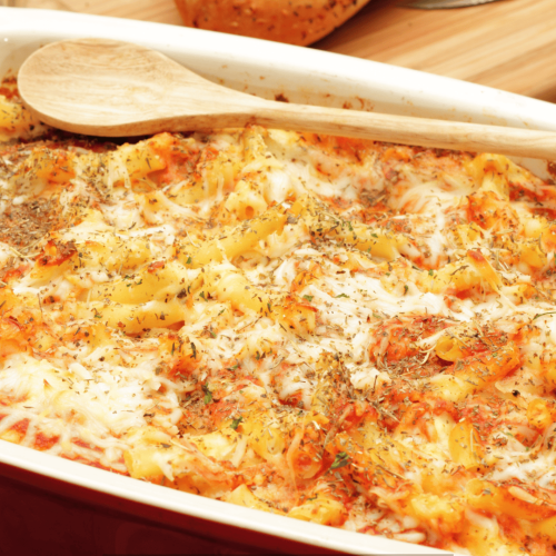 Macarrão de Forno Simples: Cremoso e Gratinado